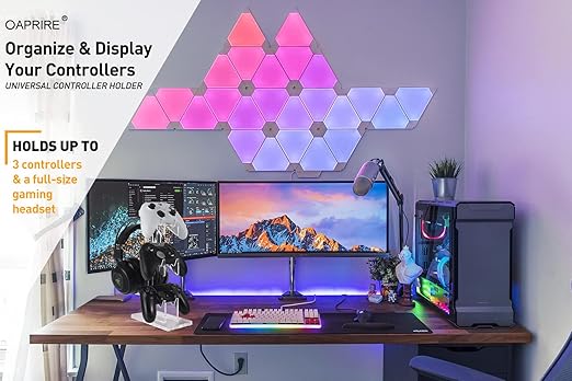 OAPRIRE Universal 3 Tier Controller Stand and Headset Stand - Image 2