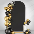 Black Arch Cover 7.2ft Spandex Backdrop Stand by SoarDream