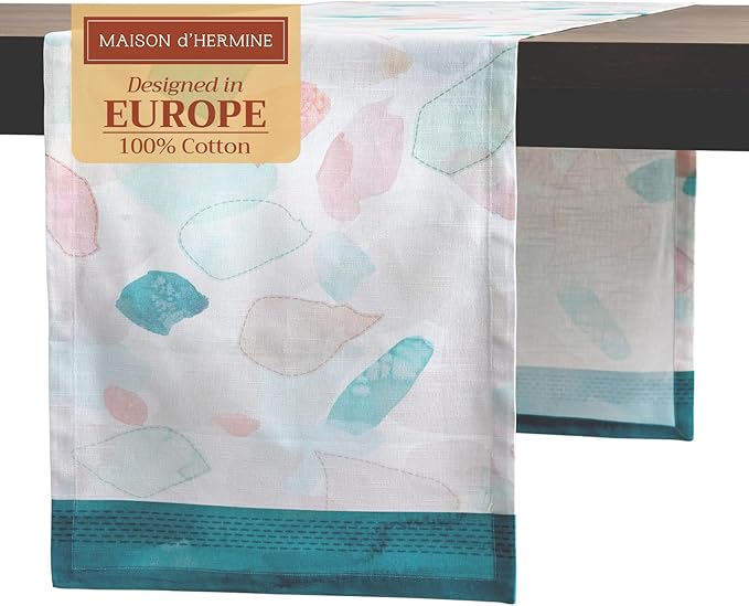 Maison d' Hermine Table Runner 100% Cotton Single Layer Table Runners 72 inches by MaisondHermine