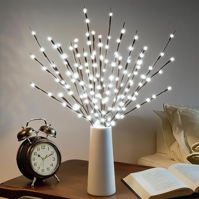 DK177 2 Pack Led Branch Light Battery Operated Lighted Branch Vase Filler - Image 2