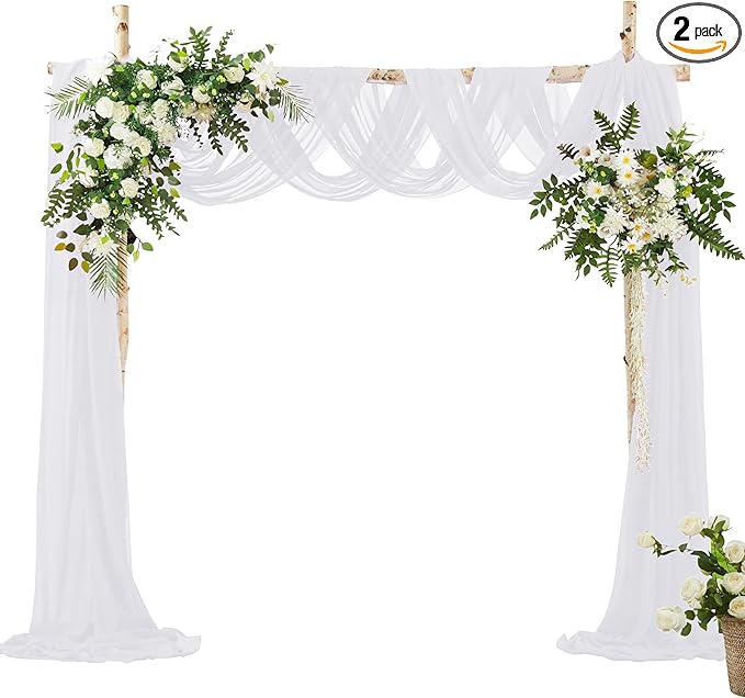 VACVELT Wedding Arch Draping Fabric by VACVELT