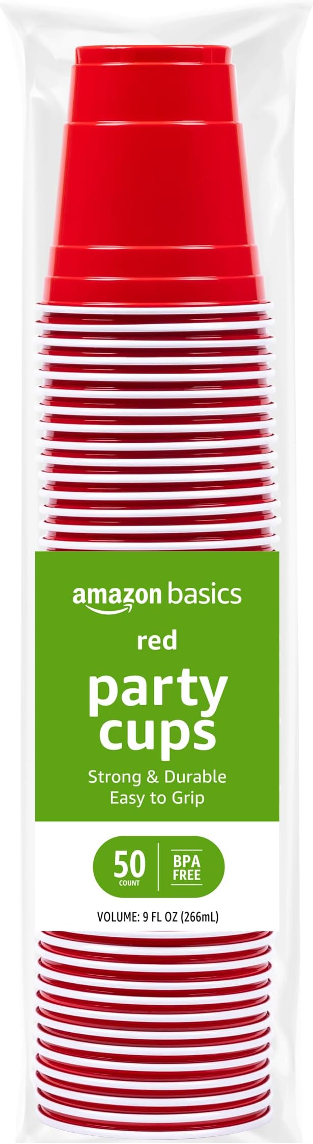 Amazon Basics Small Disposable Plastic Party Cups by AmazonBasics