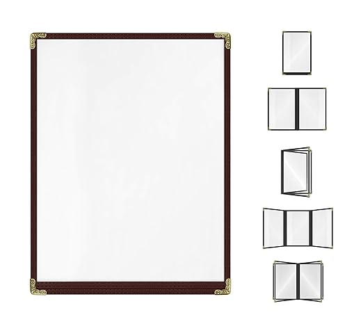 Brown, 25 Pack, 1 Page / 2 Views by ACISuperPower
