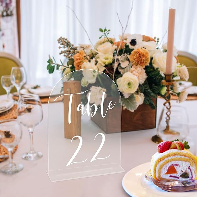 JOYIT Arch Wedding Table Numbers 1-10 - Image 5
