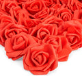 Juvale 100 Pack Red Artificial Flowers by Juvale