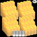 Set of 96 Flameless Led Battery Opeated Waterproof Outdoor Indoor Candles by Enpornk