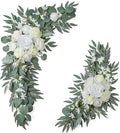 ponatia Wedding Arch Flowers, Artificial White Wedding Flowers by ponatia