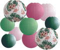 Jungle Tropical Flamingo Theme Bohemian Paper Lantern set10pcs by METHEDEECO