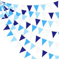 10M/32Ft Royal Blue Party Decorations Triangle Flag Pennant Bunting Fabric by pinkblume