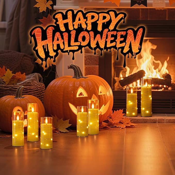 Raycare Flameless Candle with Remote Timer – 5 Flickering Acrylic Battery - Image 2