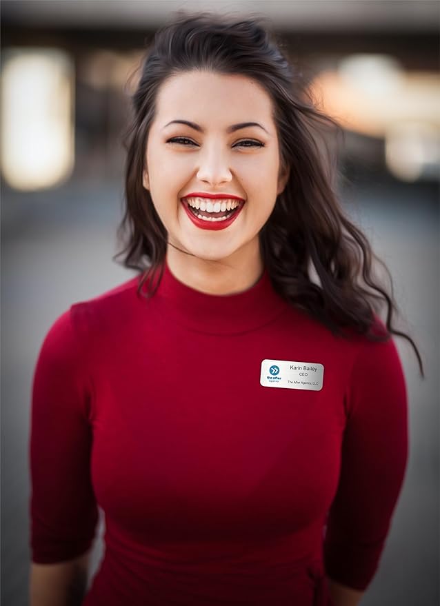Custom Name Tag with Logo - Image 4