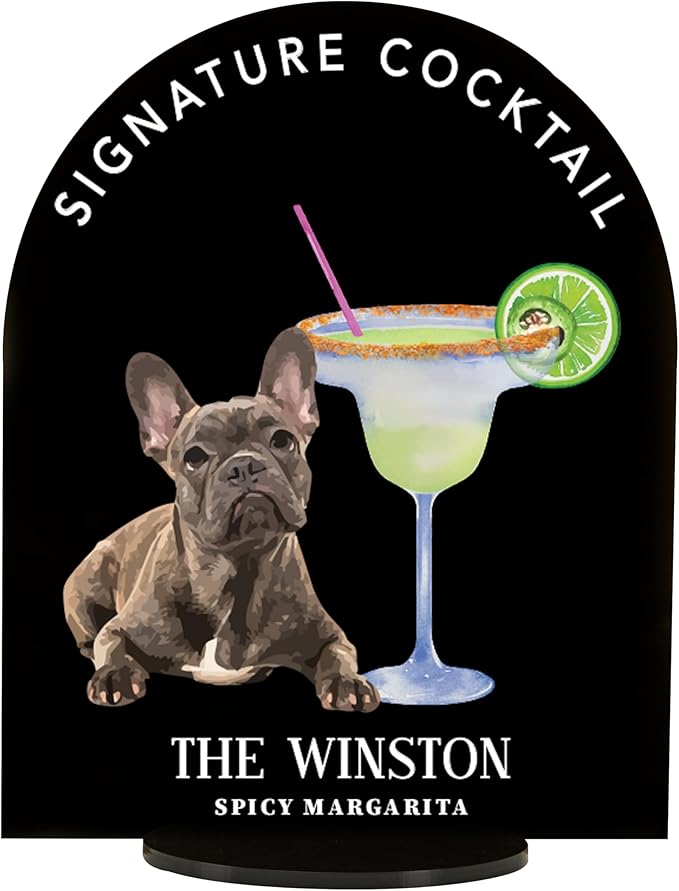 Pet Signature Drink Wedding Signs by Elation+Factory+Co.