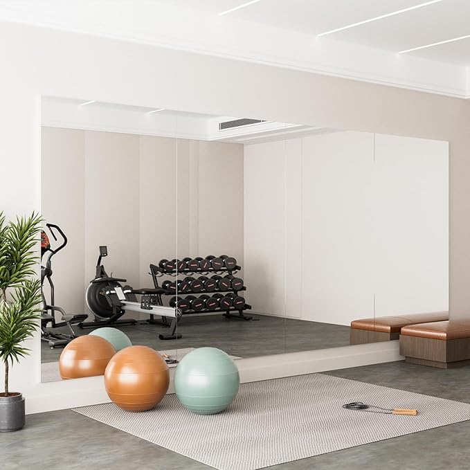 brisafe 2PCS 79" X 40" Gym Mirror - Image 6