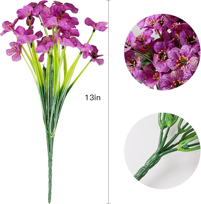 AmyHomie 20 Bundles Artificial Flowers - Image 2