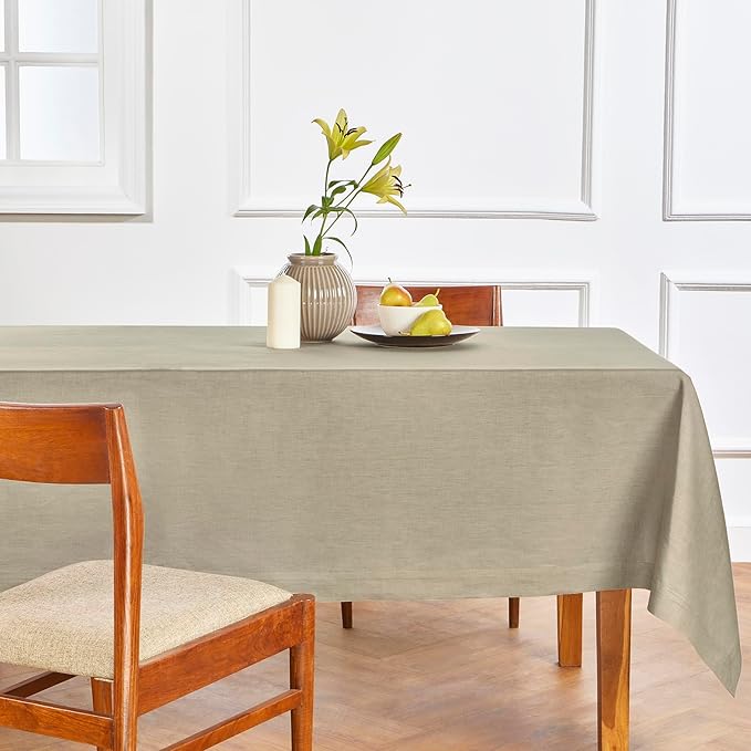 Solino Home Linen Tablecloth 60 x 90 Inch by SolinoHome