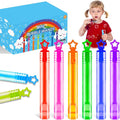 Bulk Toys for Kids Prizes 200 Pack, Mini Bubble Wands Party Favors for Toddlers by Wondrus