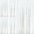 White Party Streamers Foil Fringe Backdrop Curtains Tinsel Streamers Birthday by BOMSI