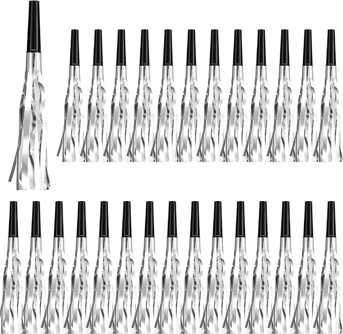 200 Pcs Party Blowers Noise Makers Party Horns Blowout Clappers Noisemakers by DEEKIN