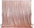SquarePie Sequin Backdrop Non-Transparent Background Sparkly Curtain by SquarePie