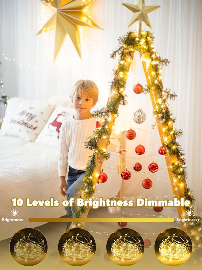 4 Pack Fairy Lights Battery Operated - Image 3