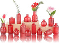 Bud Vases 15 Pcs for Centerpieces Wedding, Flower Vases in Bulk for Rustic Home by earthgadgets
