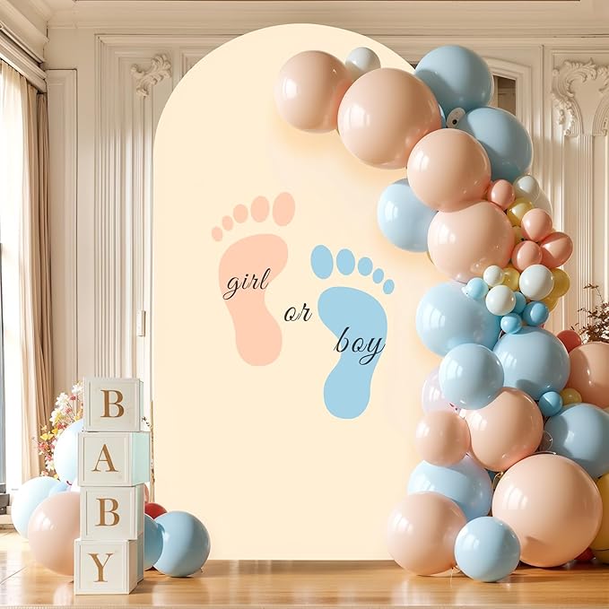 6FT Champagne Arch Backdrop Cover - Image 6