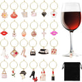 SANNIX 24pcs Wine Glass Charms by SANNIX