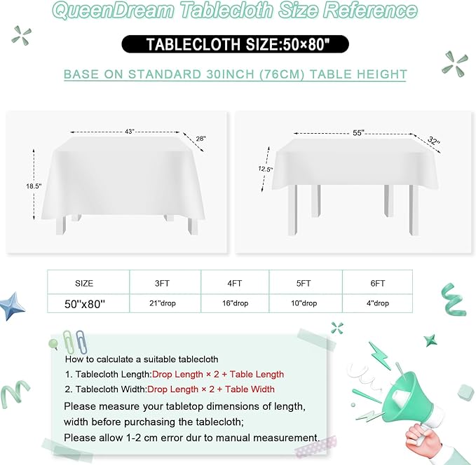 QueenDream Sparkly Sequin Tablecloth - Image 5