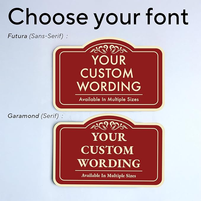 Custom Outdoor Decorative Metal Signs, Personalized Aluminum Sign, Driveway Sign - Image 9