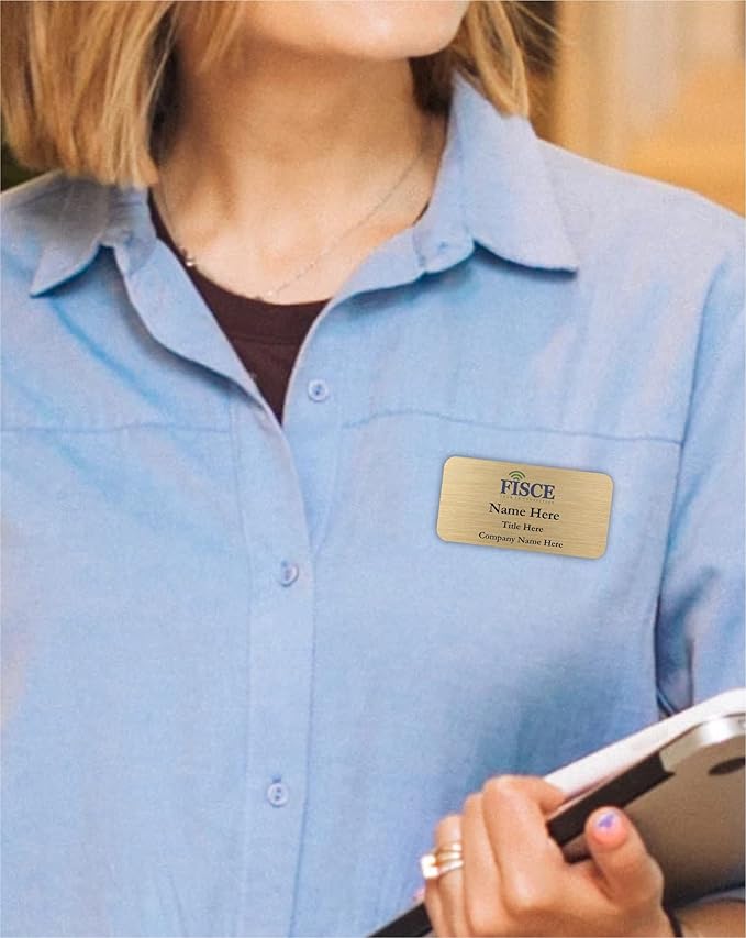 Custom Name Tag with Logo - Image 7