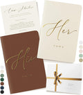 ARTESORI Wedding Vow Books His & Hers by Artesori