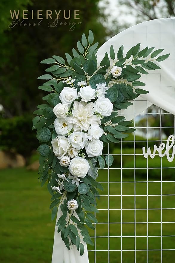 Artificial Wedding Arch Flowers Kit - Image 5