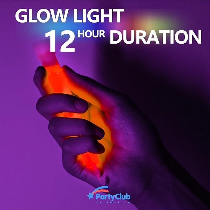Premium Glow Fever Bulk Ultra Bright Multi Color Glow Sticks Emergency Light - Image 3