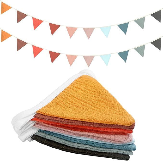 Oudain 15.5 ft Pennant Banner Flags, Each 7.75 ft by Oudain