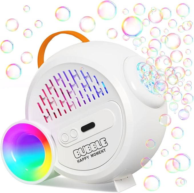 Bubble Machine for Kids Toddlers, Automatic Bubble Maker by IFLOVE