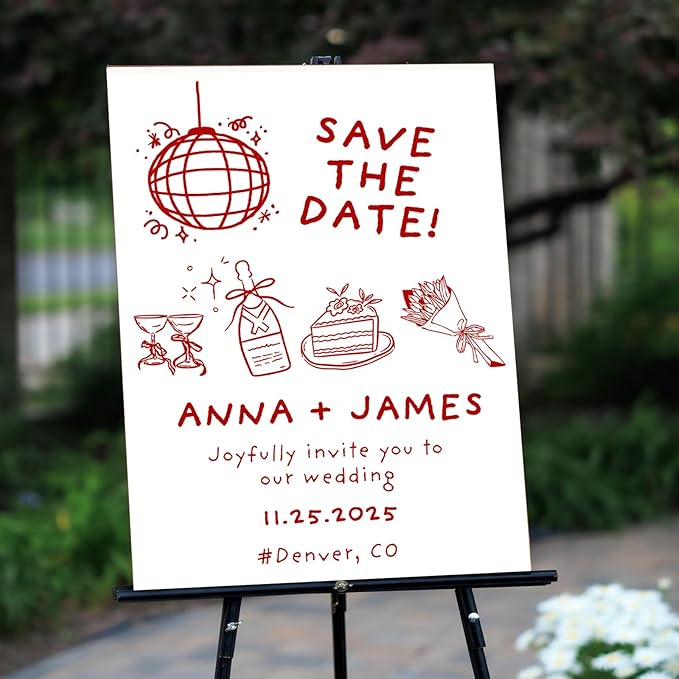 Personalized Funny Wedding Welcome Sign - Image 4