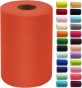 Terracotta Tulle Fabric Rolls 6 Inch by 100 Yards Fabric Spool Tulle Ribbon by IONTACH