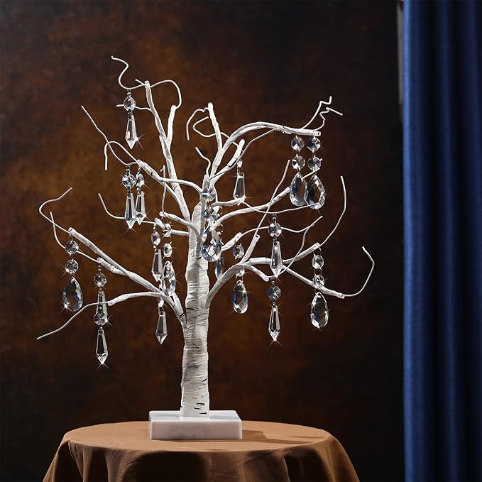 24 Pcs Chandelier Crystal Replacement 38 mm Teardrop & Icicle Crystal Prisms - Image 5