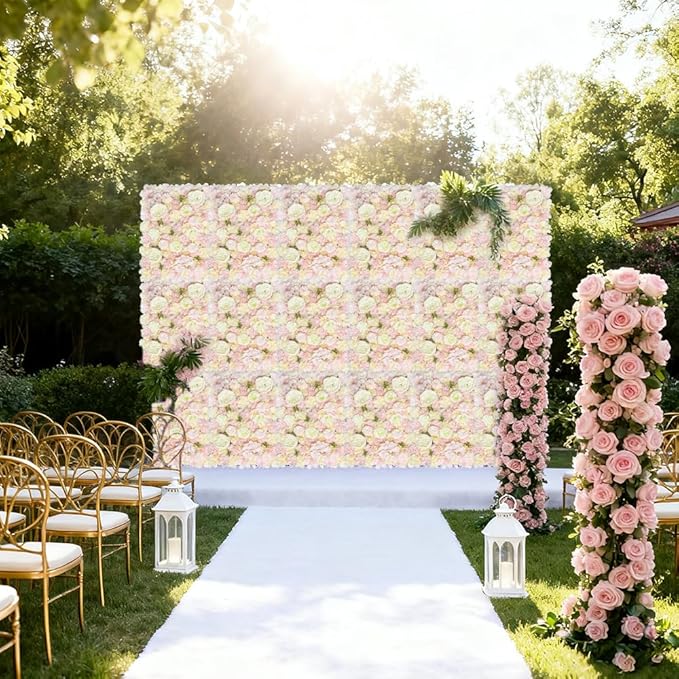 Artificial 3D Flower Wall Panel - Image 4