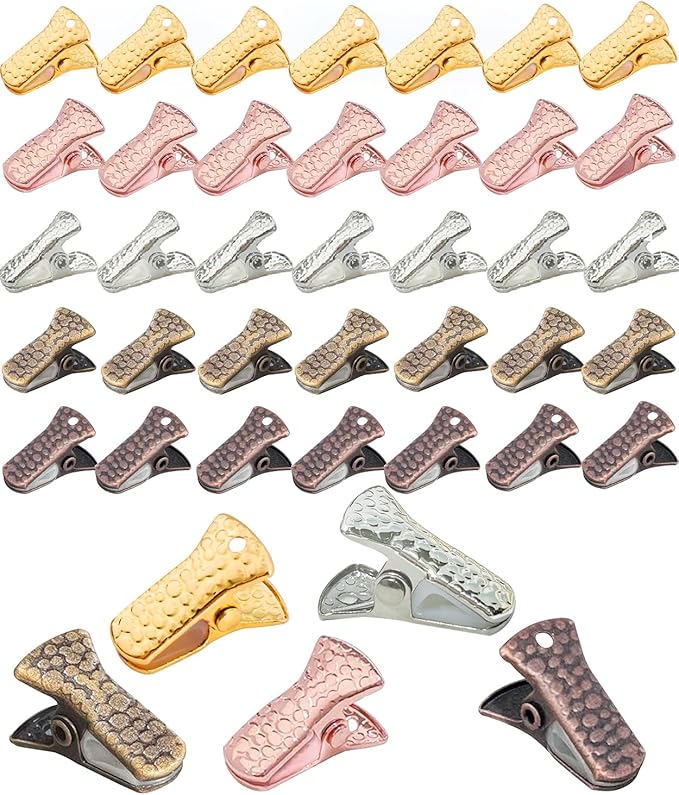 40-Pack Small Alligator Clips by MORNLIGHT