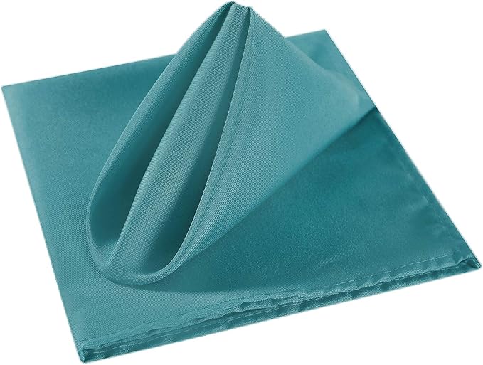 Cloth Napkins 17x17 inch Washable Polyester Dinner Napkins Soft Table Napkins - Image 3