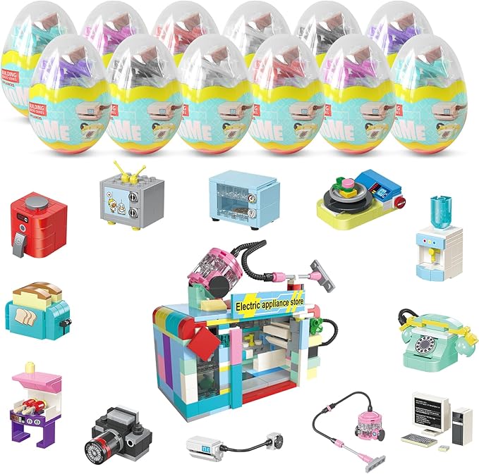 Building Toys for Girls Gift, Mini Building Blocks Appliances for Kids by LEBOCADO