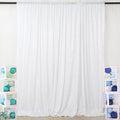 ShinyBeauty 4FTx7FT White Sequin Backdrop, Elegant Wedding & Party Decor by ShinyBeauty