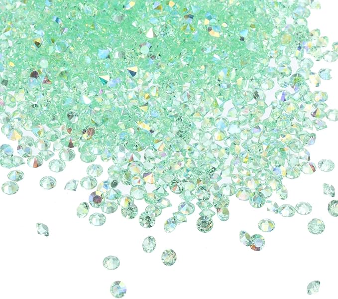 PATIKIL 14000Pcs Wedding Table Scatter Confetti Crystals 3mm Acrylic Diamonds by PATIKIL