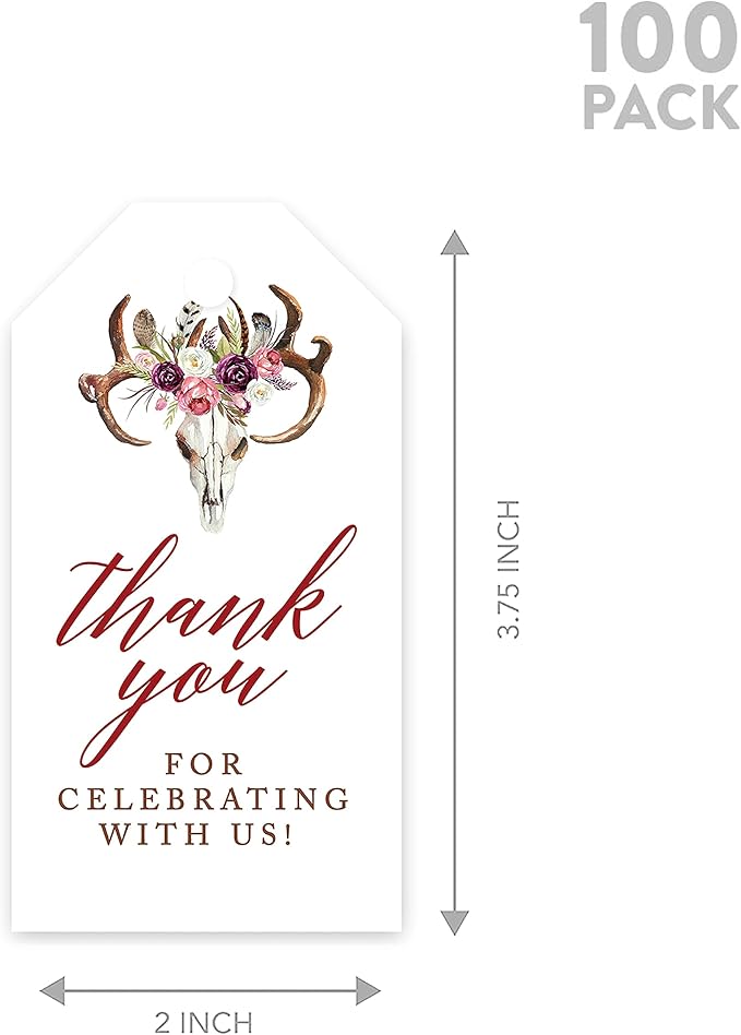 Andaz Press 100-Pack Thank You for Celebrating - Image 5