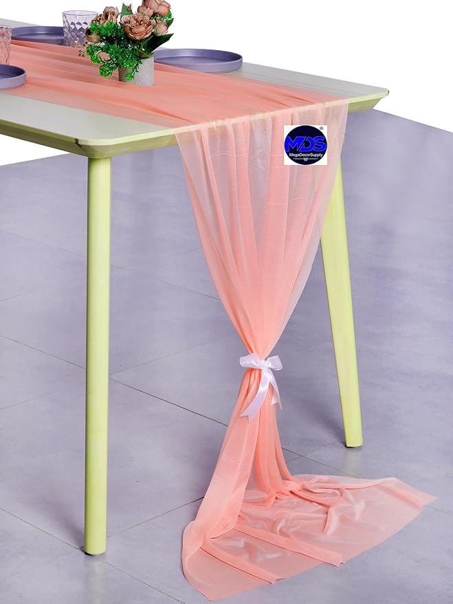 MDS Halloween Chiffon Table Runner - Image 3