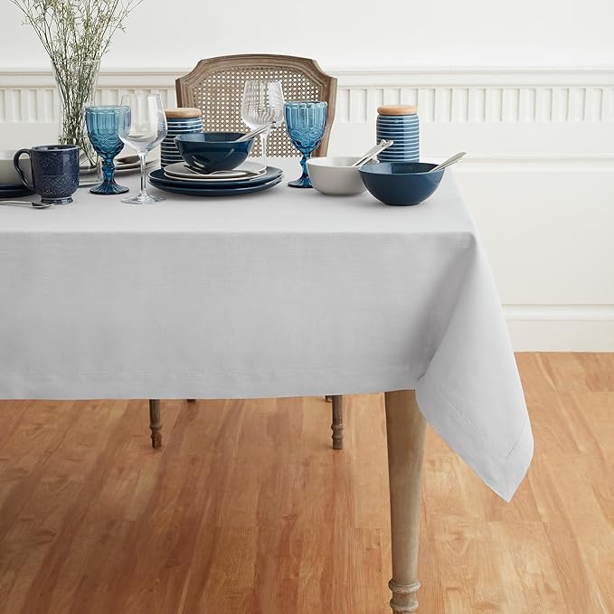 Solino Home Linen Tablecloth 60 x 90 Inch by SolinoHome