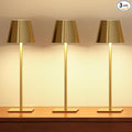 UME 3 Pack Cordless Table Lamp, Battery Operated Lamp by UME