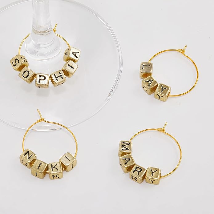 50 Sets Wine Glass Charms, Wine Charms - Image 7