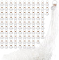 No Mess Streamers 100pack, Hand Throw Party Poppers No Mess by Slofunife